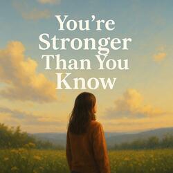 You’re Stronger Than You Know