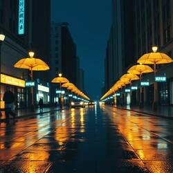 Midnight Umbrella