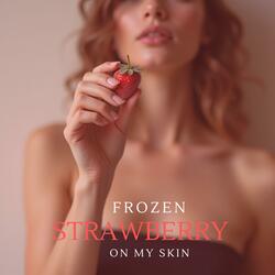Frozen Strawberry on my skin