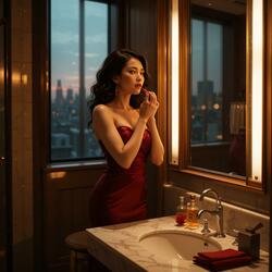 Last Light Before Her