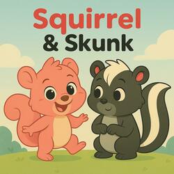 Squirrel & Skunk