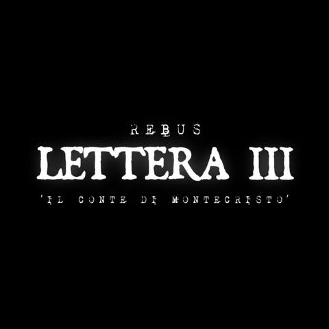 Lettera 3 Il conte di Montecristo