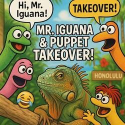 Mr. Iguana and His Puppet Adventure