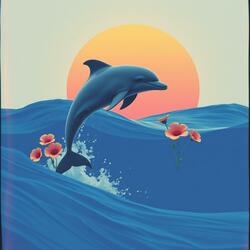 Like a white Dolphin