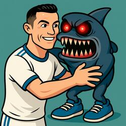 RONALDO AND ITALIAN BRAINROT MEMES
