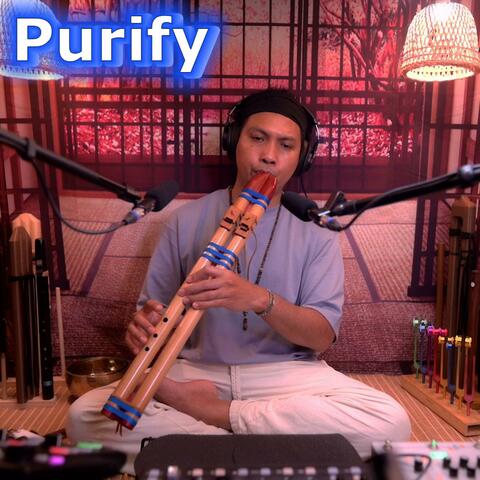 Low D Drone Flute for Deep Purification | Release Anger & Stress