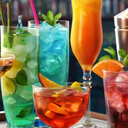 As the liquor flows stream...