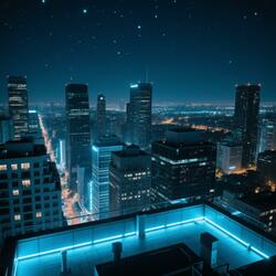 Midnight Rooftop