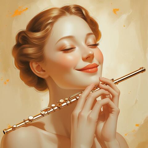 Flute in her smile