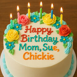 Happy Birthday Mom Sue Chickie