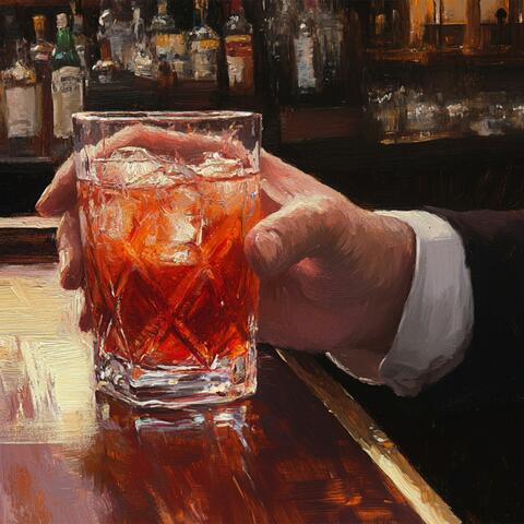 here is your negroni, sir