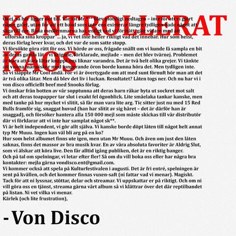 KONTROLLERAT KAOS (Men några låtar saknas:))