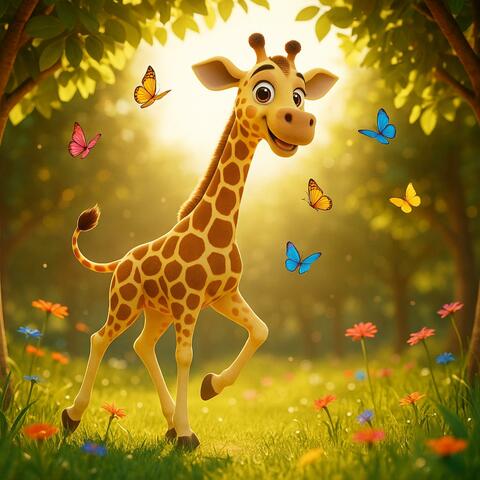 2-Tall tall giraffe, reaching to the sky