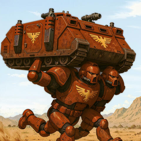 Hippity Hoppity (inspired by Blood ravens from Warhammer 40k)