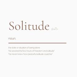 Solitude