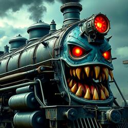 Infected train eater (Horror)