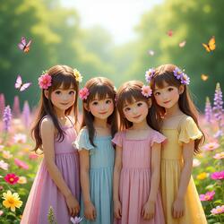 Mis princesas, un regalo de Dios