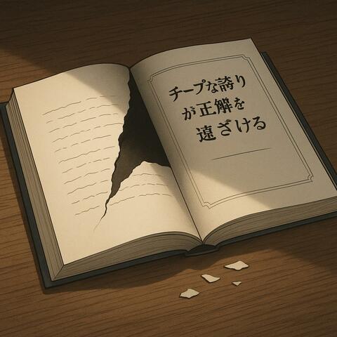 チープな誇りが正解を遠ざける