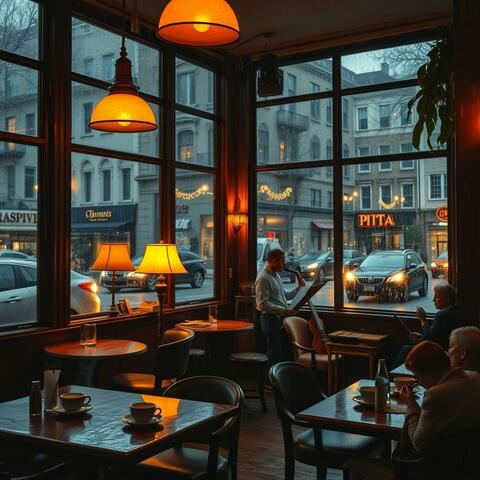 Jazz for a Rainy Day Cafe
