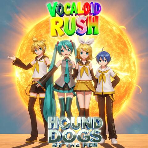 Hound Dogs By The Pen
