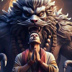 Ugra Viram | Narasimha Fast Psy Trance | 100 Focus & Power (Mantra Bass Drop) | Warrior Mantra