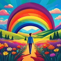 There’s a Rainbow ‘Round My Shoulder