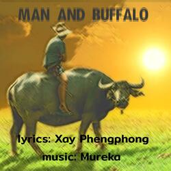 Man and Buffalo