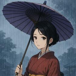 Under the umbrella