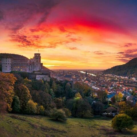 Höchster Hügel der Stadt