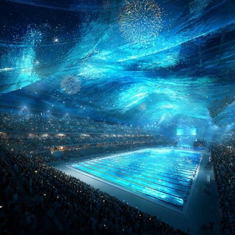Waves of Glory(A Tribute to World Aquatics 2025, Singapore)