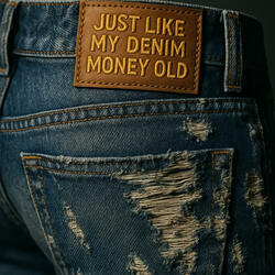 JUST LIKE MY DENIM MONEY OLD