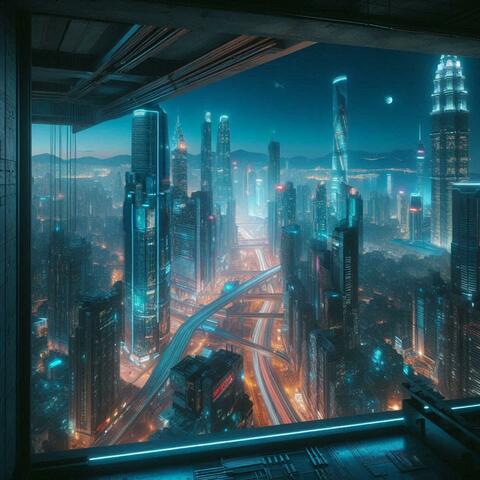Deep Cyberpunk Ambient Night Trip II (Long Version 1h50)
