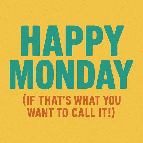 Happy Monday (If that's what you want to call it!)