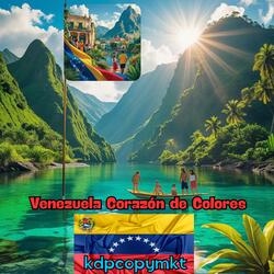 Venezuela Corazón de Colores