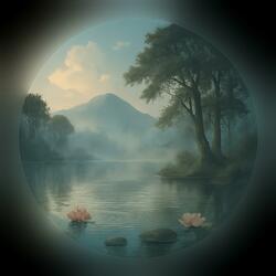 Silence is not the absence of thought, but the space where thought softens into awareness and forgets its need to speak