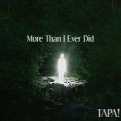 More Then I Ever Did