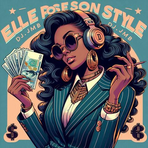 Elle pose son style