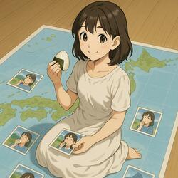 おにぎりのちぎり絵 (Rice Ball Memory Pieces)