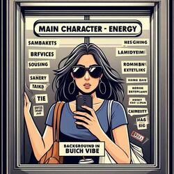 Main Character Energy But I'm Just the Background Vibe