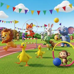 ¡Día de Deportes Animal!