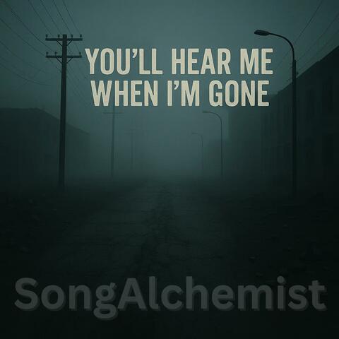 You'll Hear Me When I'm Gone