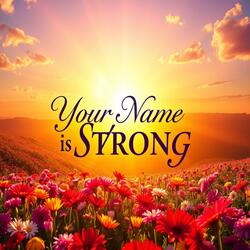 YOUR NAME IS STRONG