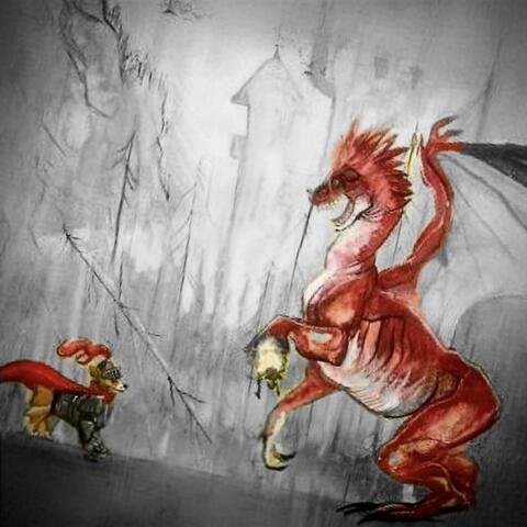 El cachorro y el dragón