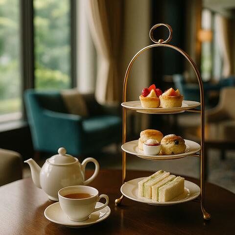 高級ホテルで贅沢アフタヌーンティーBGM＜リラックスジャズ＞