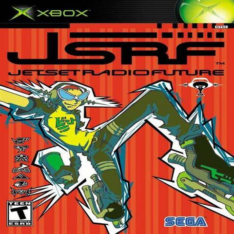 She said its her turn on jet set radio