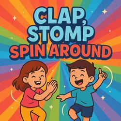Kids Clap, Stomp, Spin Around