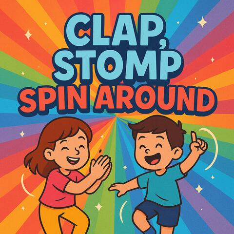 Kids Clap, Stomp, Spin Around