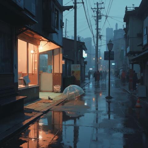 雨音にまぎれて