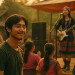 ให้ฮักชัดก่อน (Thai Isan Mor Lam (เวอร์ชัน acoustic rock)  )