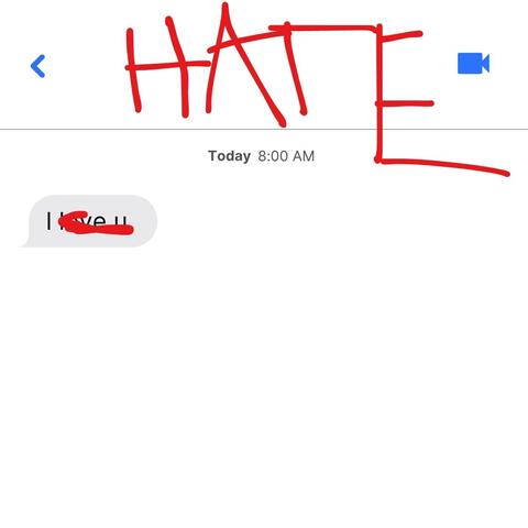 If ur reading this I hate you